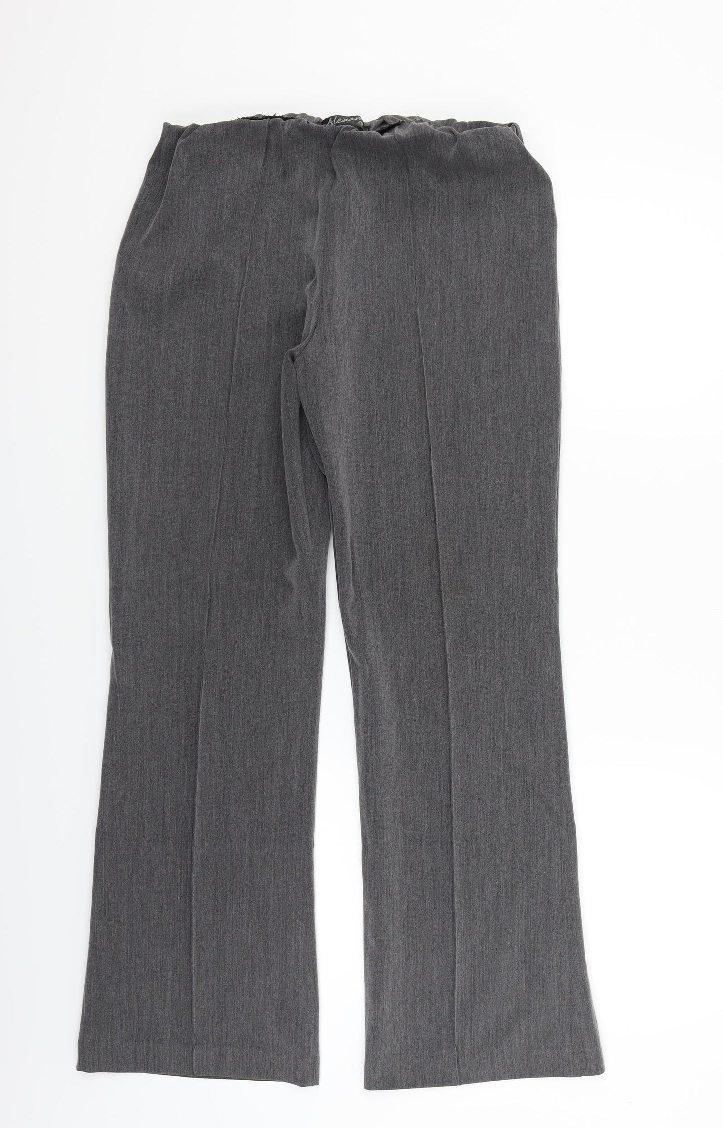 Womens UK Size 10 ALEXARA Regular Fit  Grey Trousers