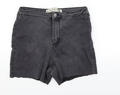 deniem & co Womens Grey   Hot Pants Shorts Size 12
