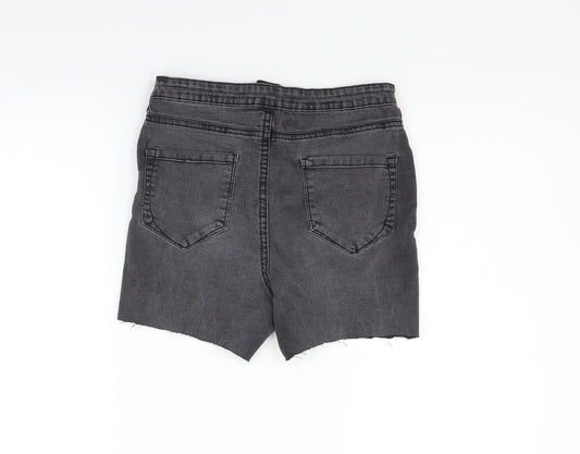 deniem & co Womens Grey   Hot Pants Shorts Size 12