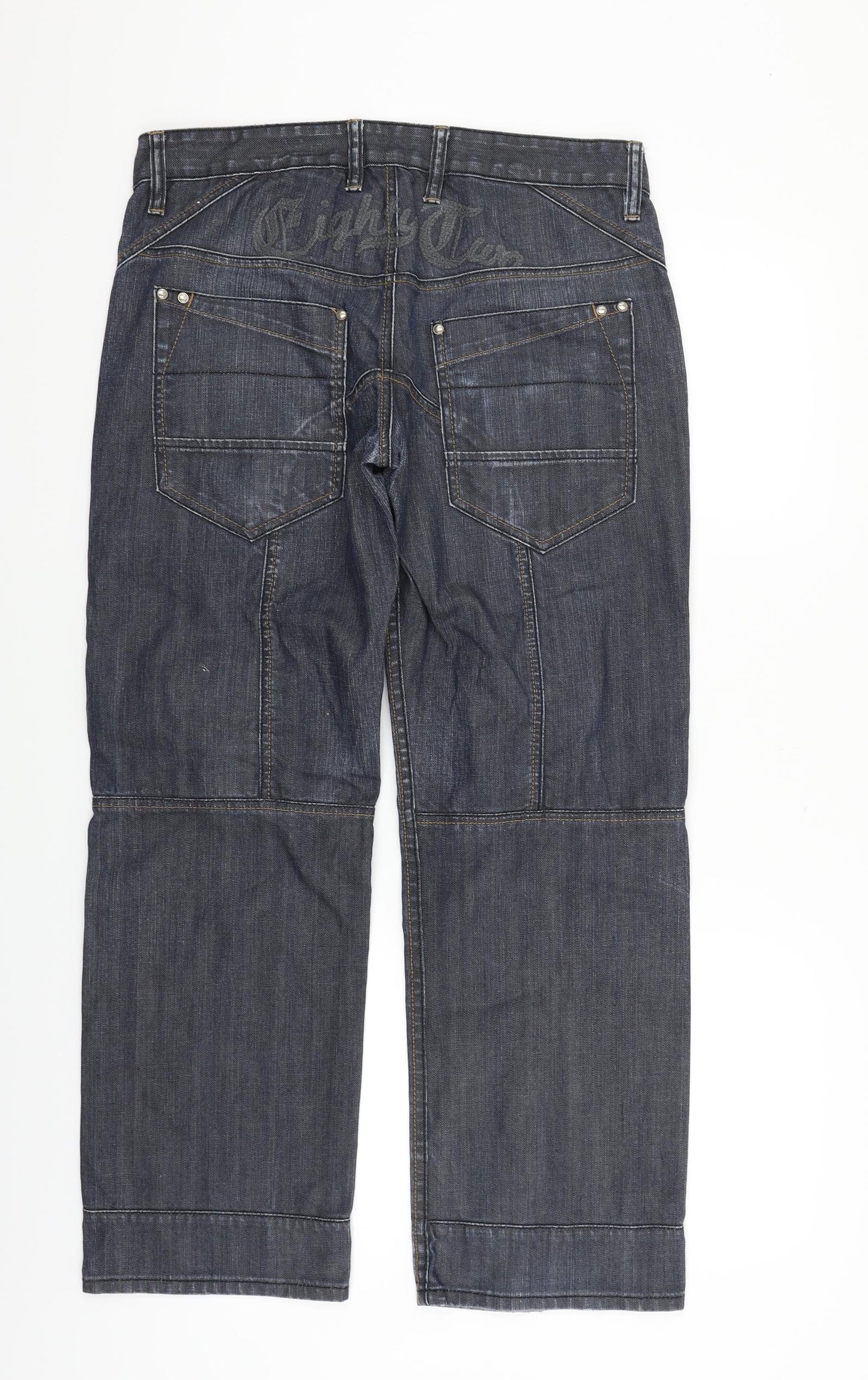 NEXT Womens Blue   Straight Jeans Size 32 in L27 in