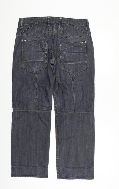 NEXT Womens Blue   Straight Jeans Size 32 in L27 in