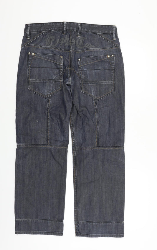 NEXT Womens Blue   Straight Jeans Size 32 in L27 in