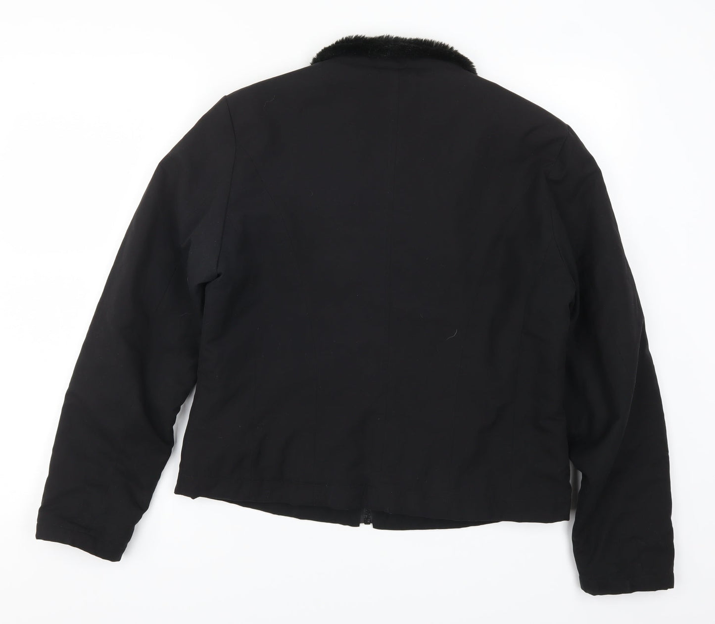 New Look Womens Black   Jacket Coat Size 14