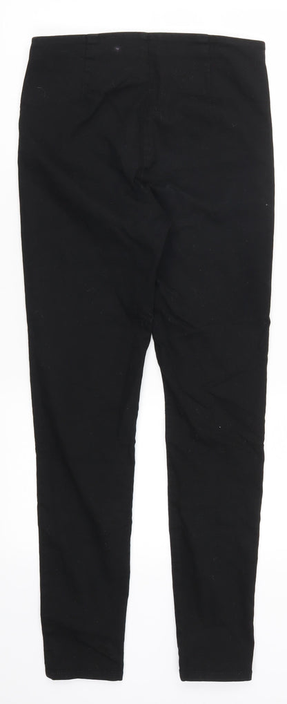 Womens UK Size 8 H&M Regular Fit Skinny Black Jeans