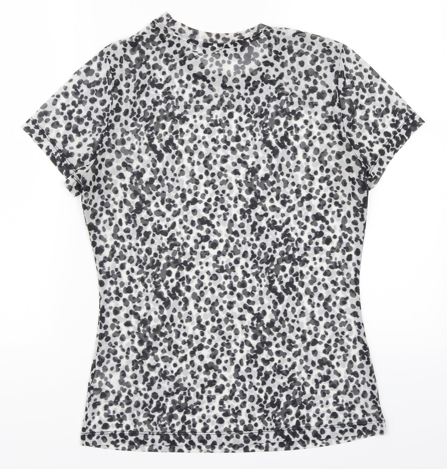 Womens UK Size 8 NEXT Grey Basic T-Shirt