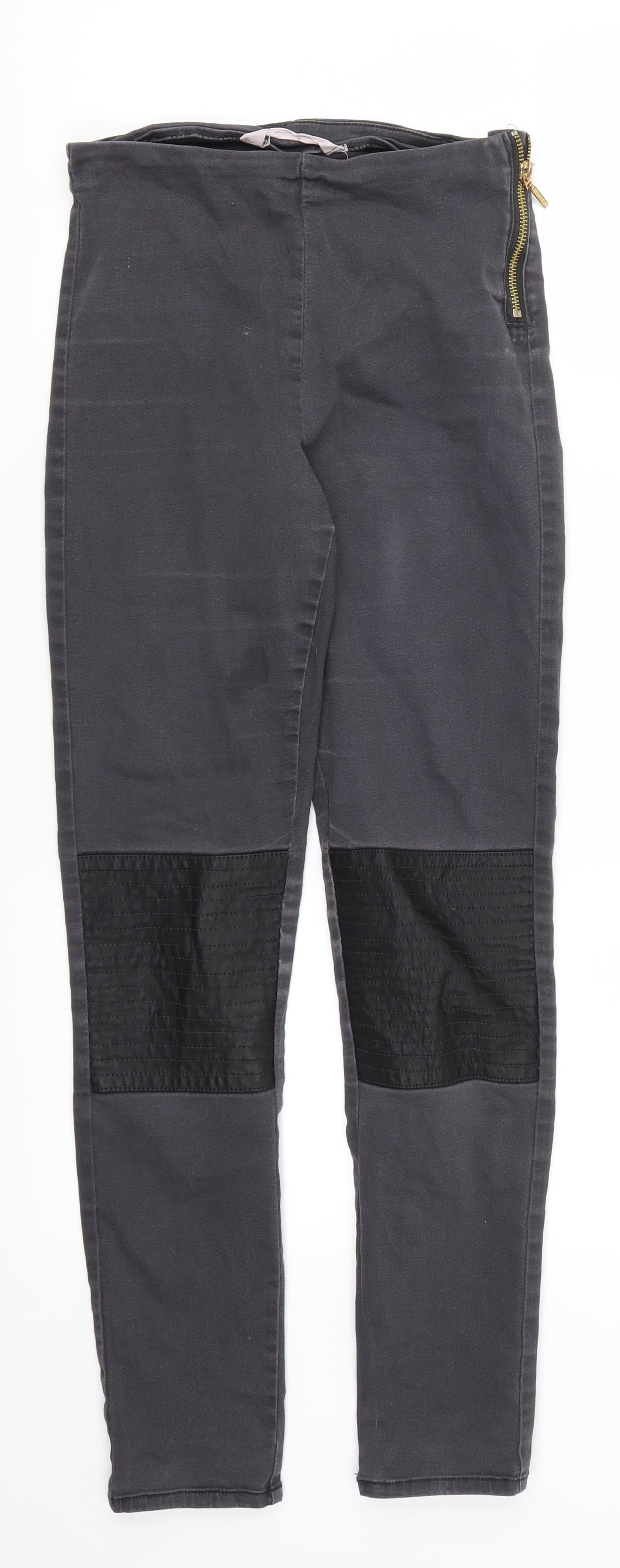 H&M Girls Grey  Denim Jegging Jeans Size 13 Years