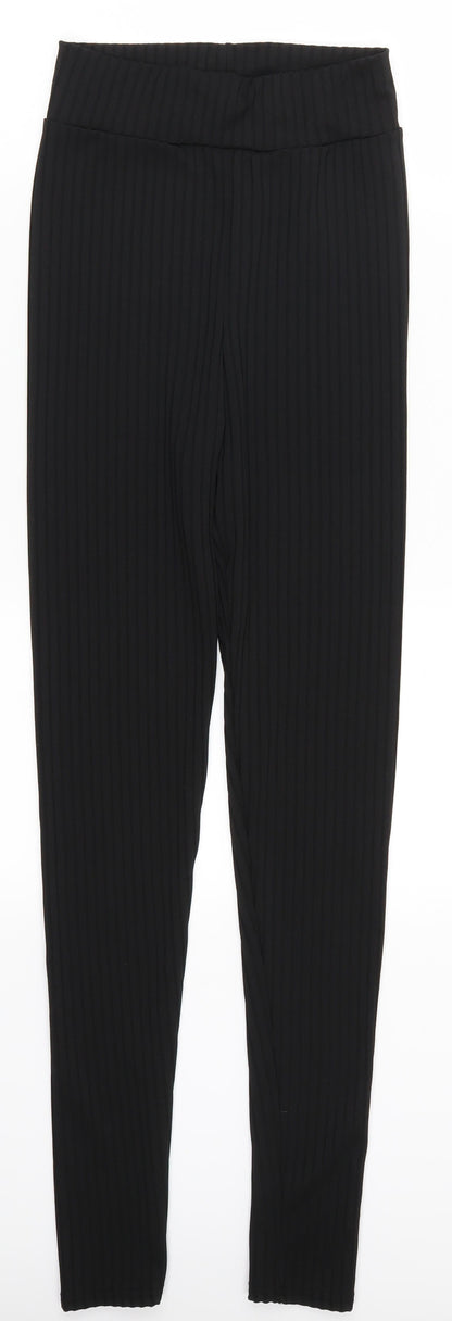 Womens UK Size 23 in PRETTYLITTLETHING  Carrot Black Leggings