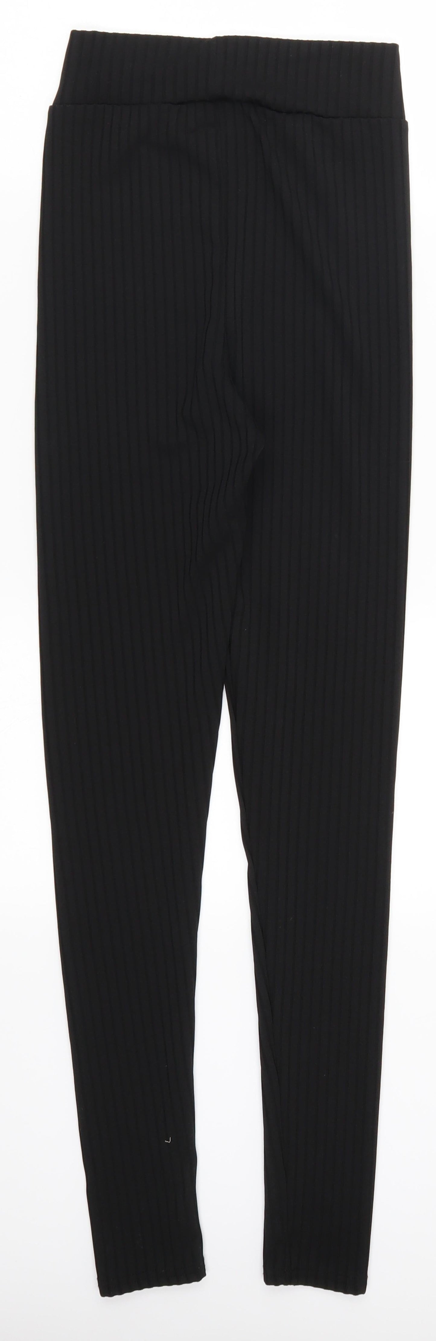 Womens UK Size 23 in PRETTYLITTLETHING  Carrot Black Leggings