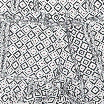 Papaya Womens Grey Geometric  Mom Shorts Size 8