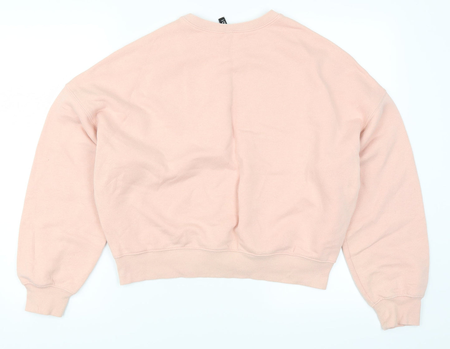 H&M Womens Pink   Pullover Sweatshirt Size S  - Angel Youth