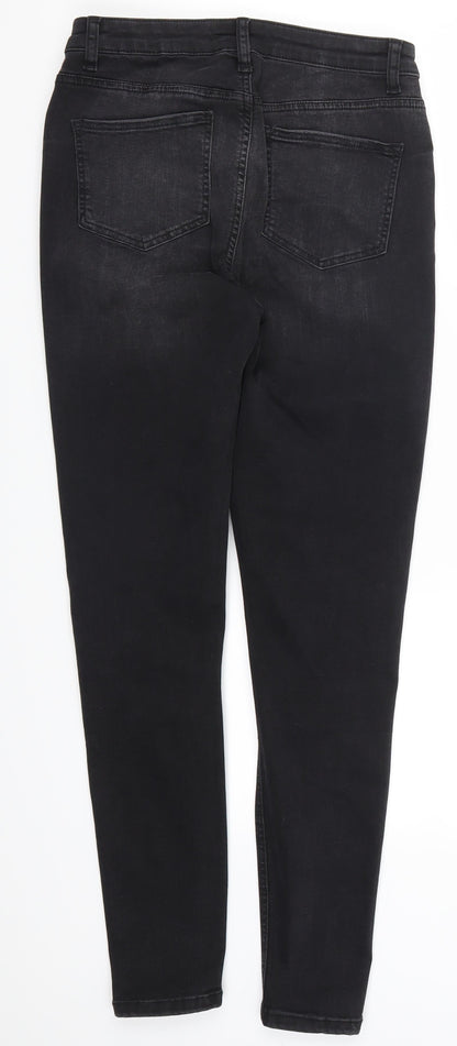 Denim Co Womens Black  Denim Skinny Jeans Size 10 L27 in