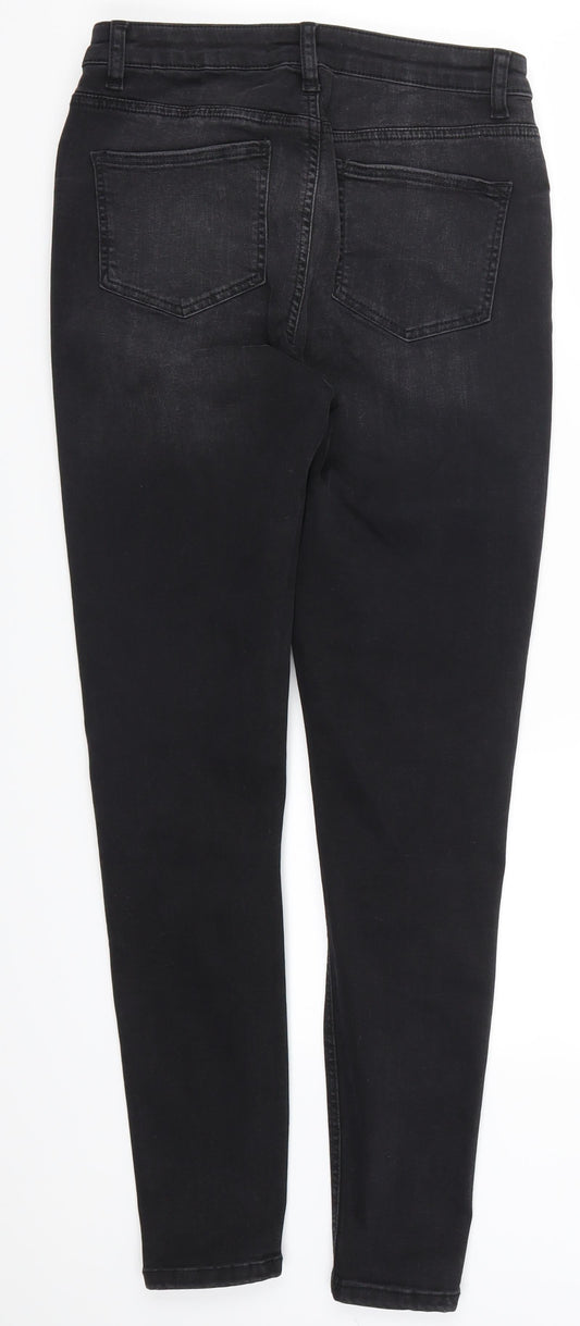 Denim Co Womens Black  Denim Skinny Jeans Size 10 L27 in