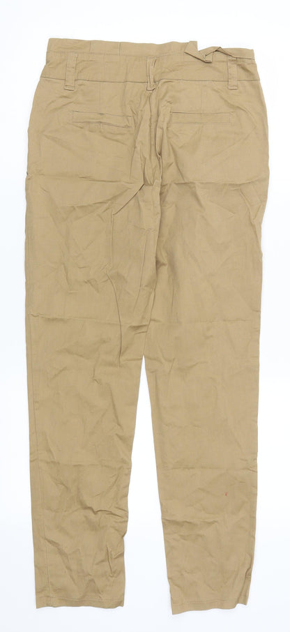 International Womens Beige   Trousers  Size 10 L26 in