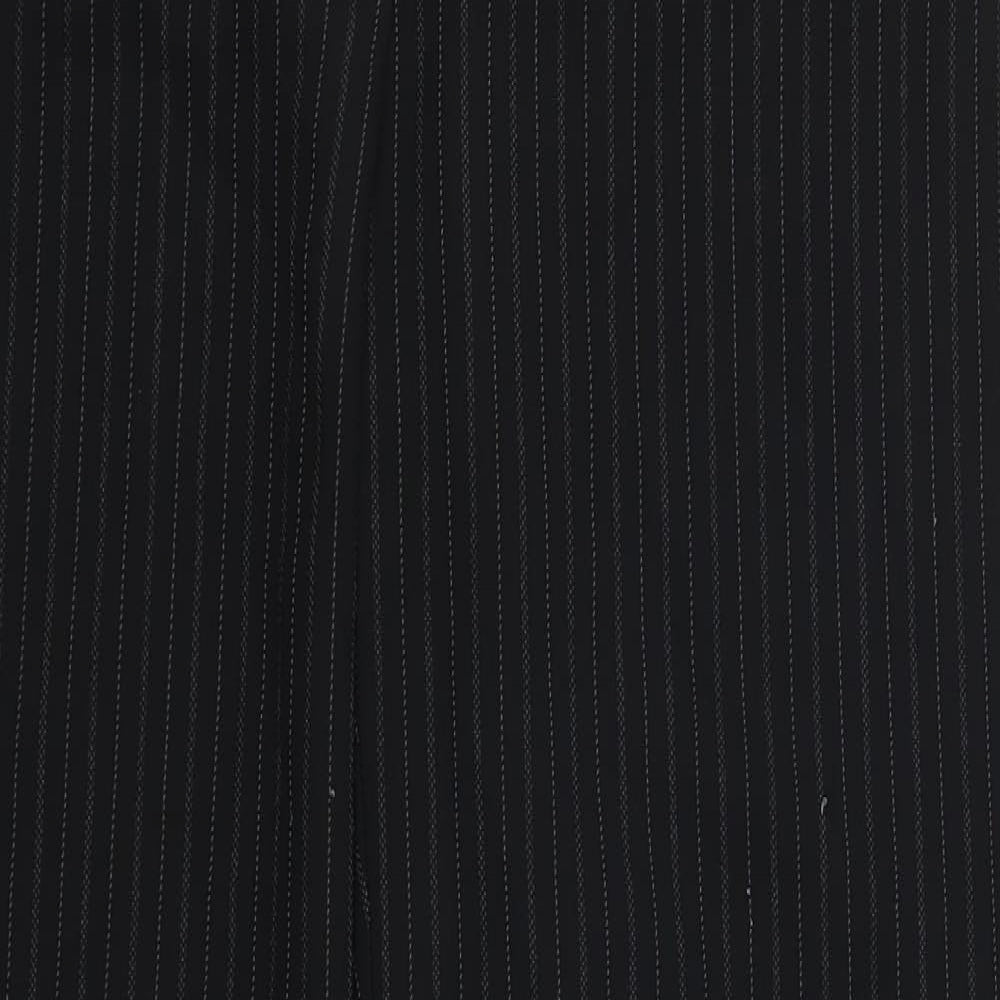 George Womens Black Striped  Trousers  Size 12 L29 in