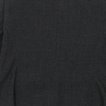 Klass Womens Grey  Rayon Jacket Suit Jacket Size 14