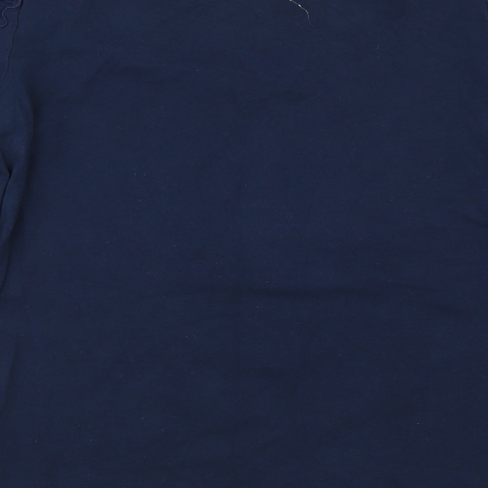 Womens UK Size L H&M Blue Basic T-Shirt