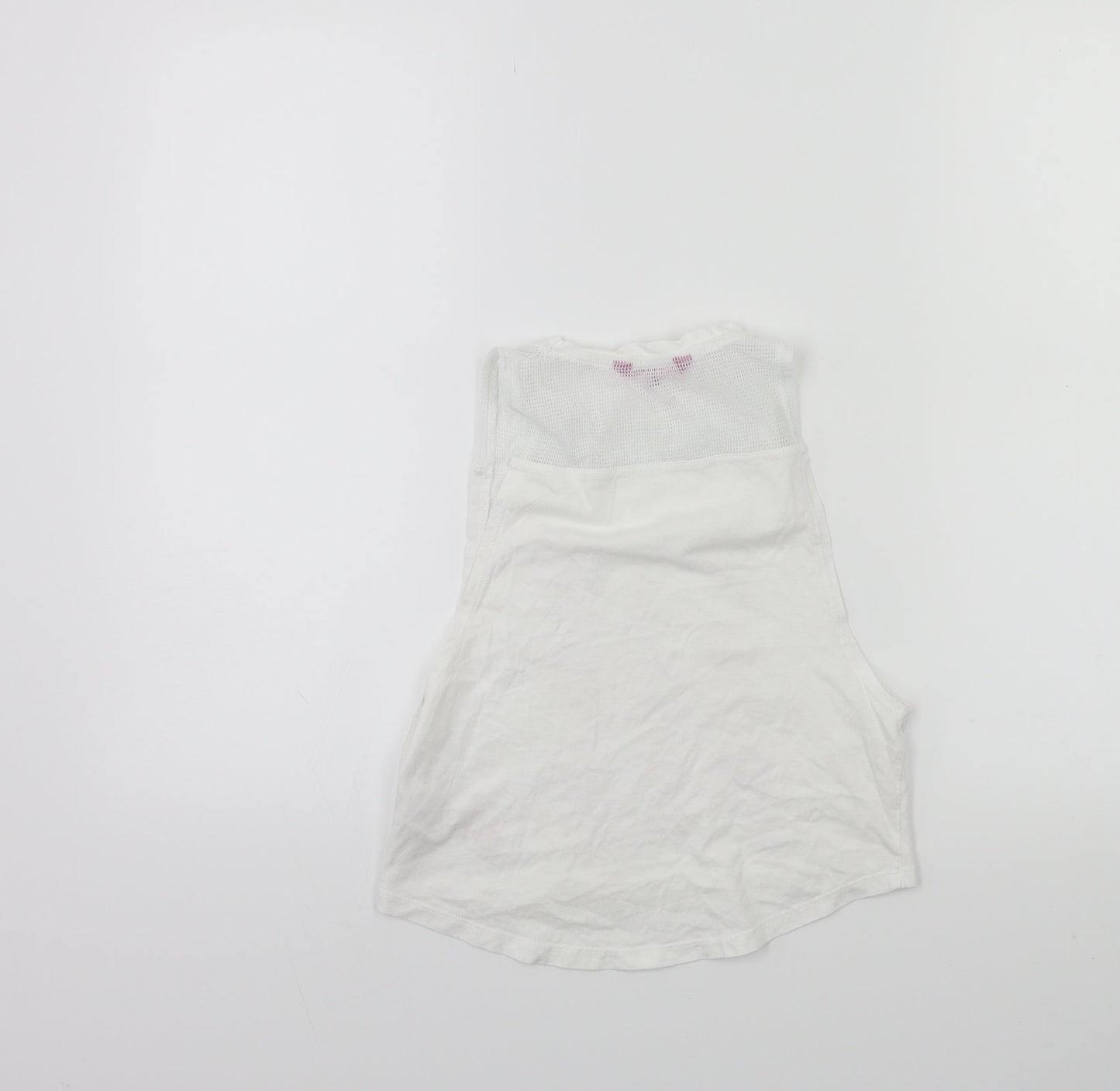 Pineapple Girls White   Basic Tank Size 5-6 Years