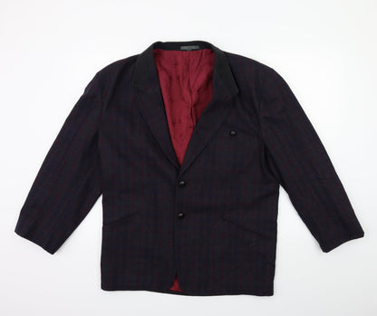 Mens UK Size 42 Preworn Regular Blue Suit Jacket