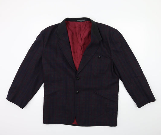 Mens UK Size 42 Preworn Regular Blue Suit Jacket