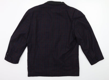 Mens UK Size 42 Preworn Regular Blue Suit Jacket