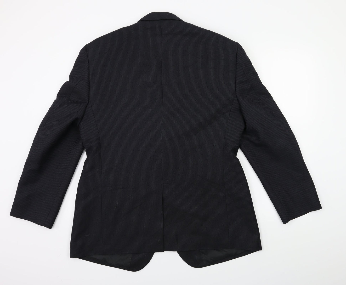 Mens UK Size 42 Marks and Spencer Regular Blue Suit Jacket