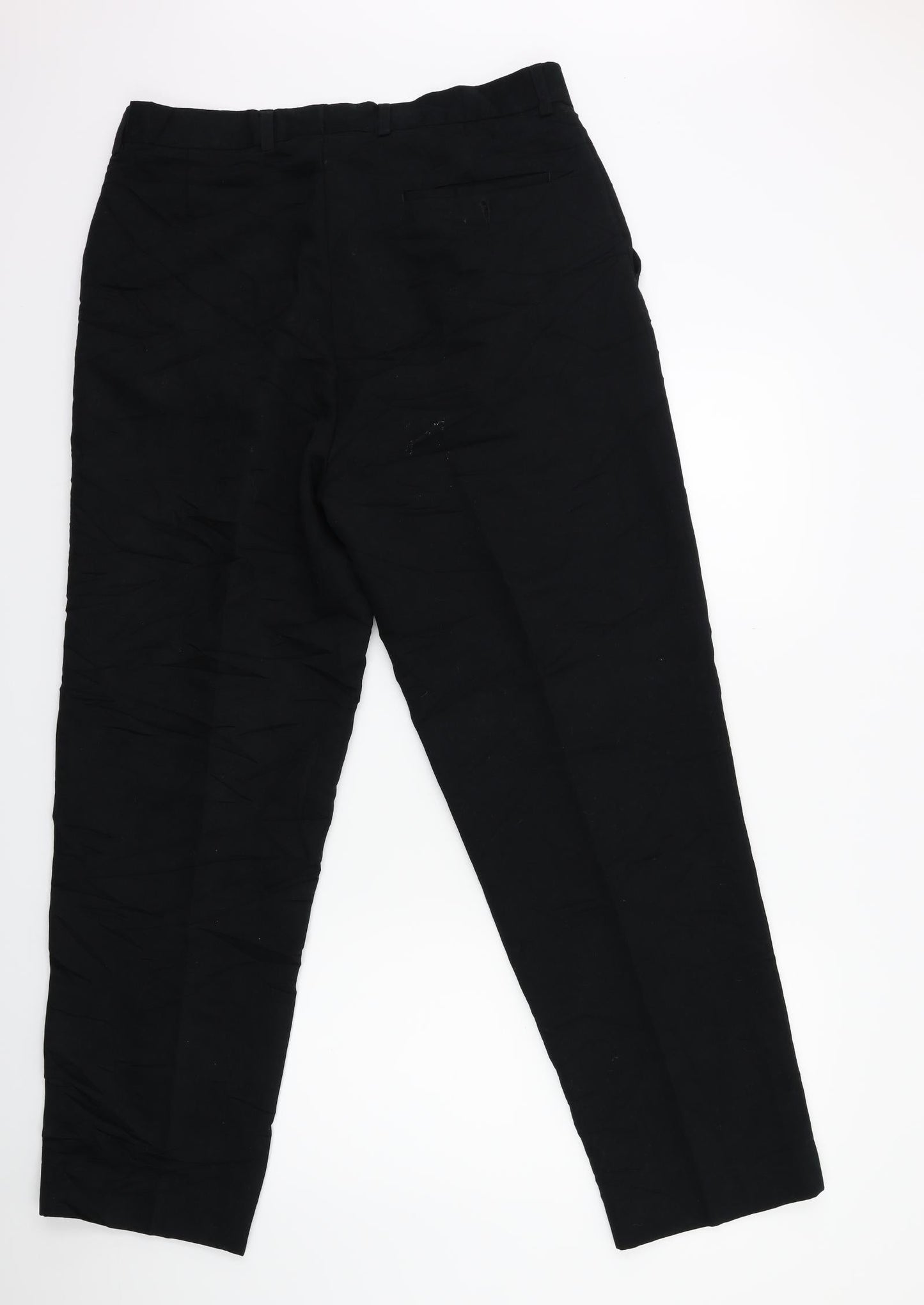 franchetti Mens Black   Trousers  Size 36 in L30 in