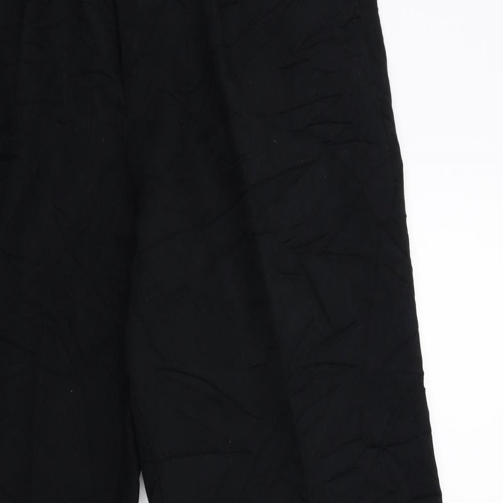 franchetti Mens Black   Trousers  Size 36 in L30 in