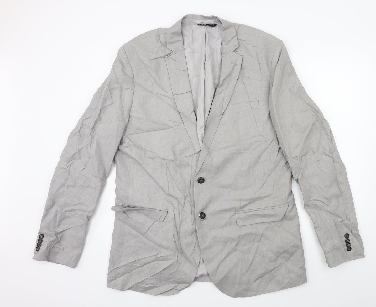 Front view of Livergy men’s green jacket suit jacket, size 38