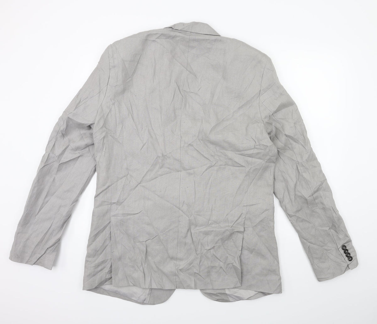 Back view of Livergy men’s green jacket suit jacket, size 38