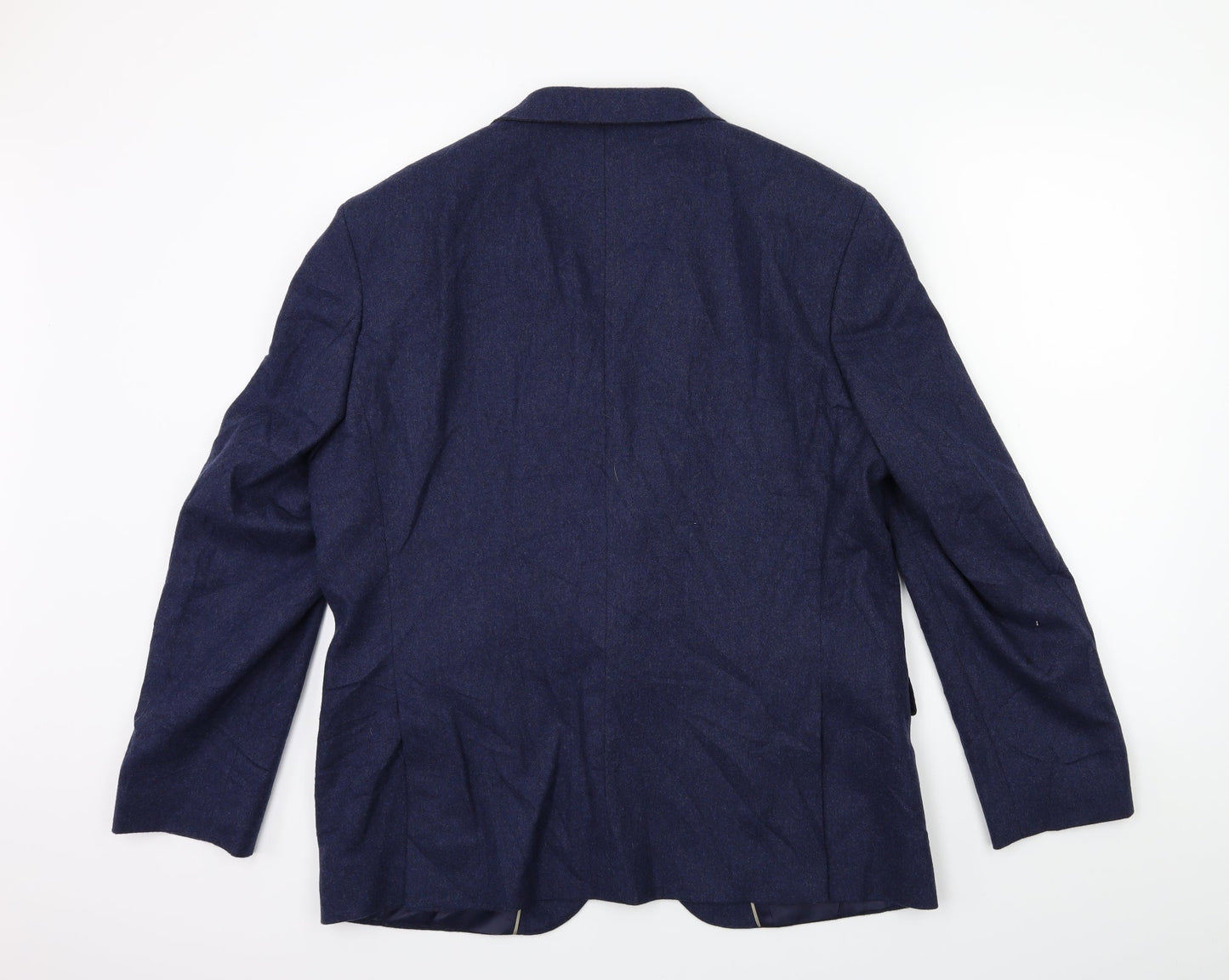 Mens UK Size 42 Marks and Spencer Regular Blue Suit Jacket