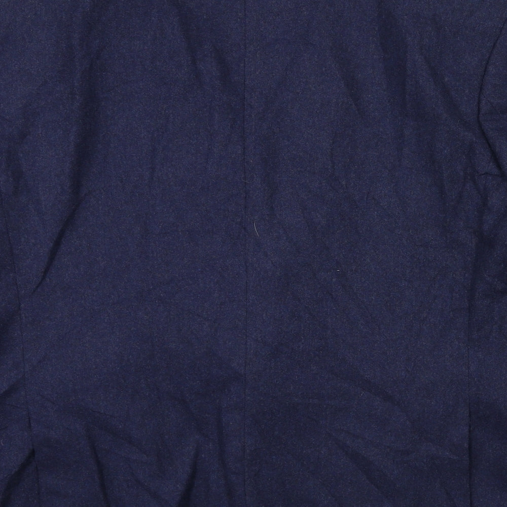 Mens UK Size 42 Marks and Spencer Regular Blue Suit Jacket