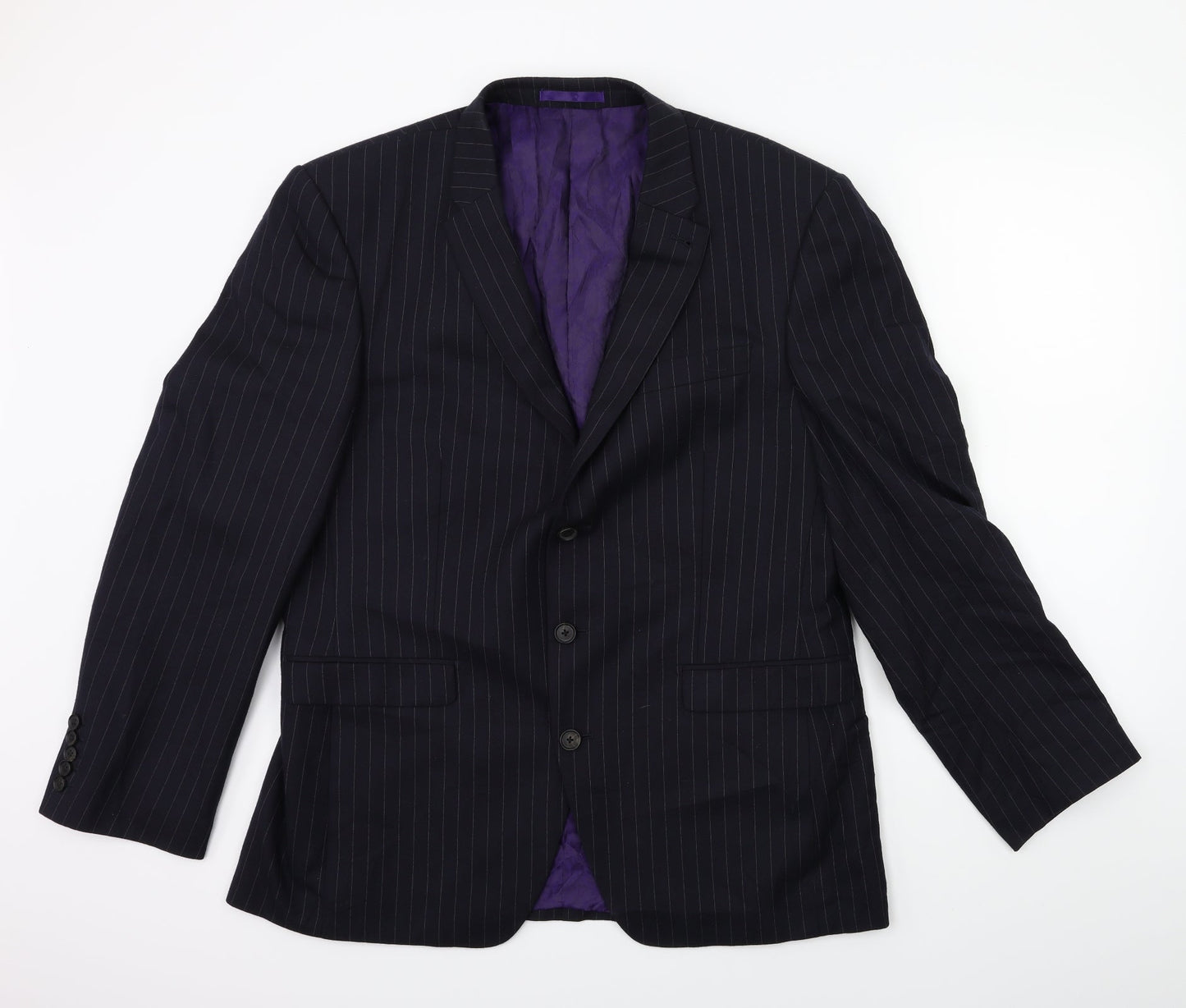 Mens UK Size 42 NEXT Regular Blue Suit Jacket