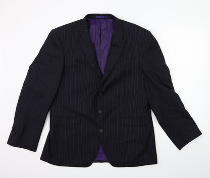 Mens UK Size 42 NEXT Regular Blue Suit Jacket