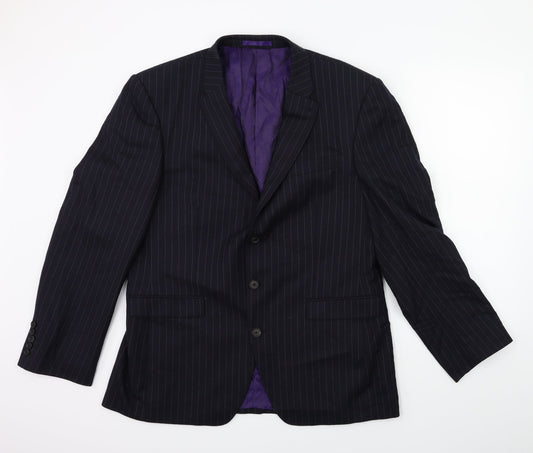Mens UK Size 42 NEXT Regular Blue Suit Jacket