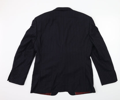 Mens UK Size 42 NEXT Regular Blue Suit Jacket