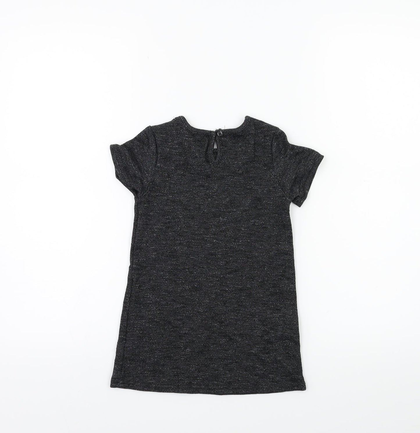 Primark Baby Black Floral  A-Line  Size 12-18 Months