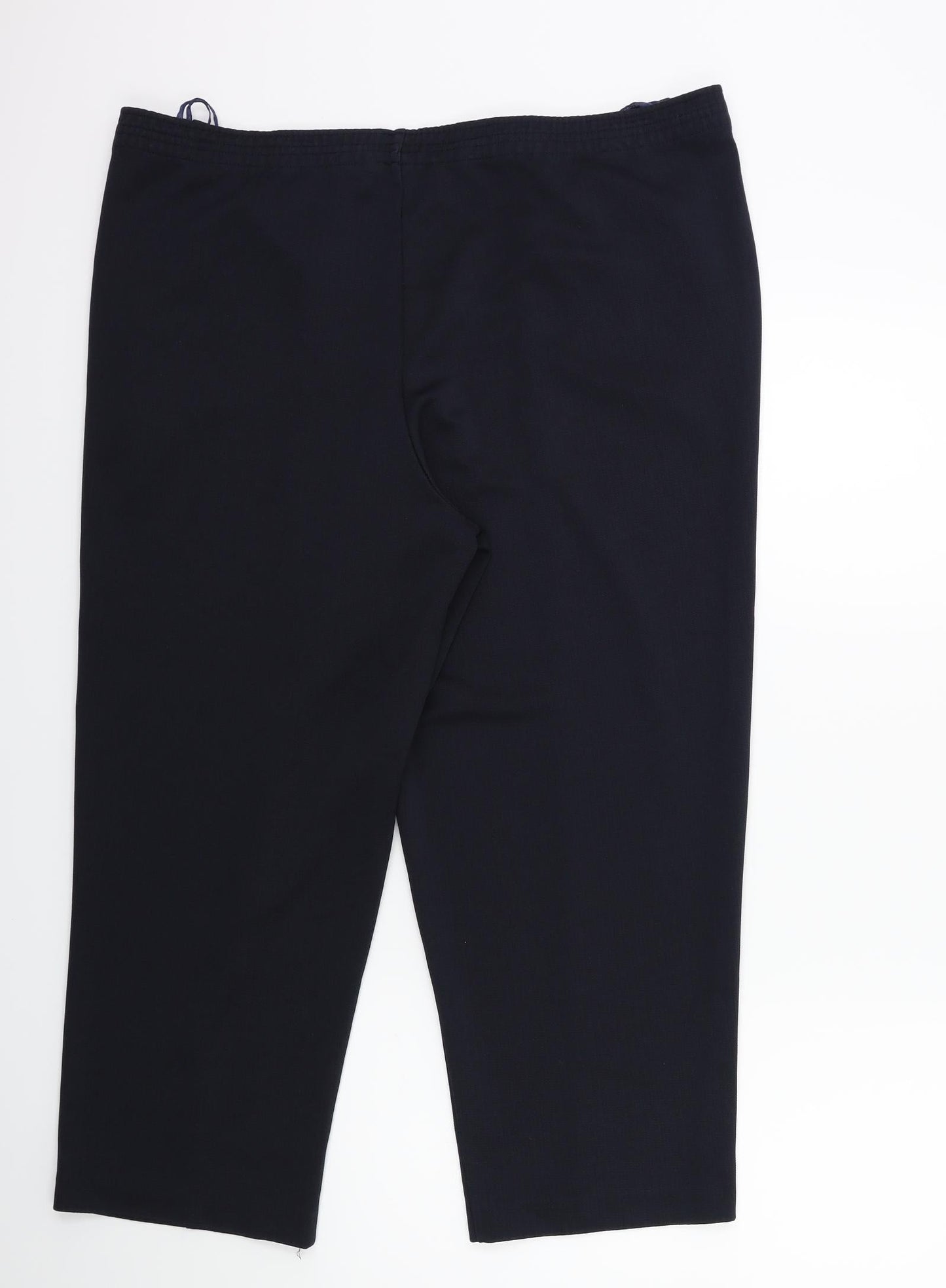 Womens UK Size 14 Bonmarché Regular Fit Sweatpants Blue Trousers