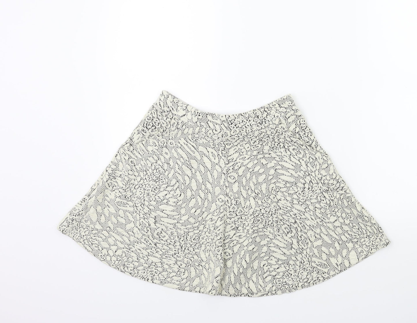 Womens UK Size 8 Topshop Flare  Skirt