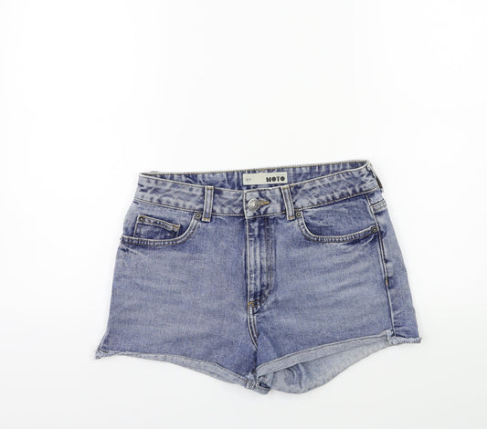 Topshop Womens Blue   Hot Pants Shorts Size 28 in