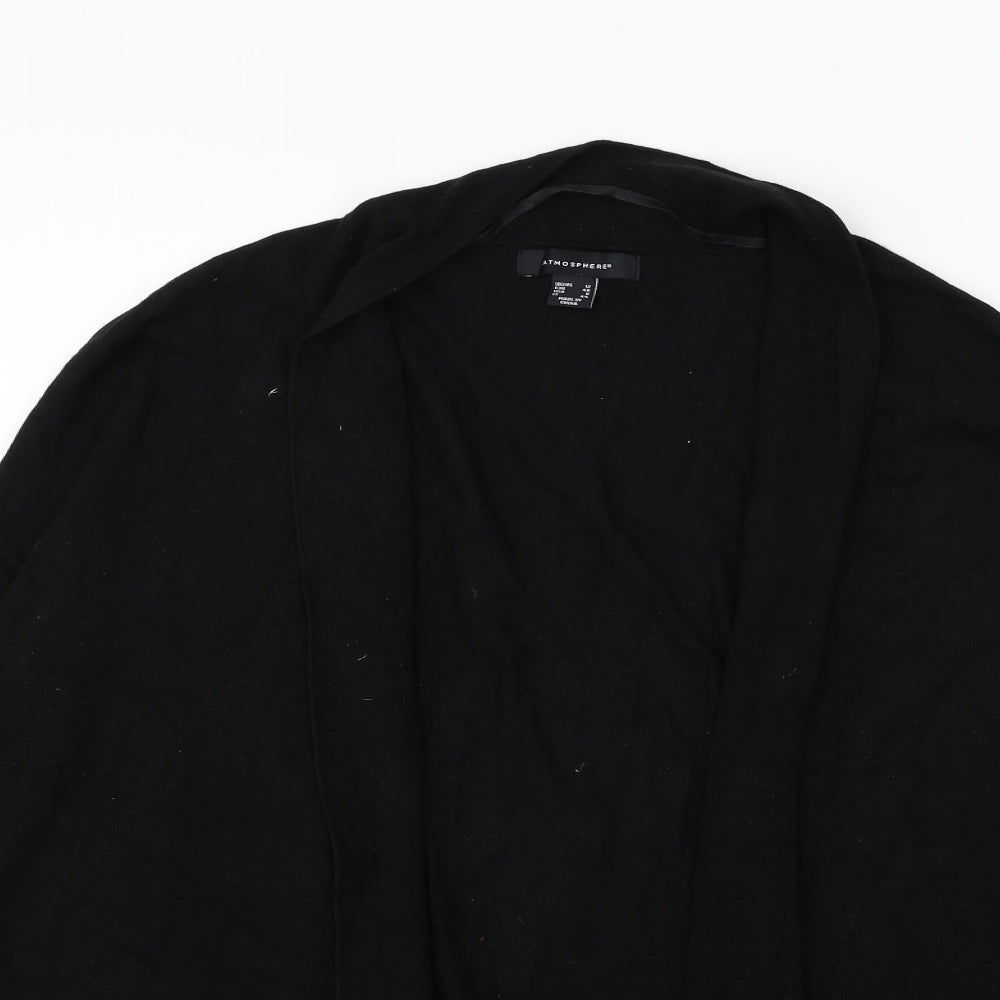 Atmosphere Womens Black  Knit Cardigan Jumper Size 12