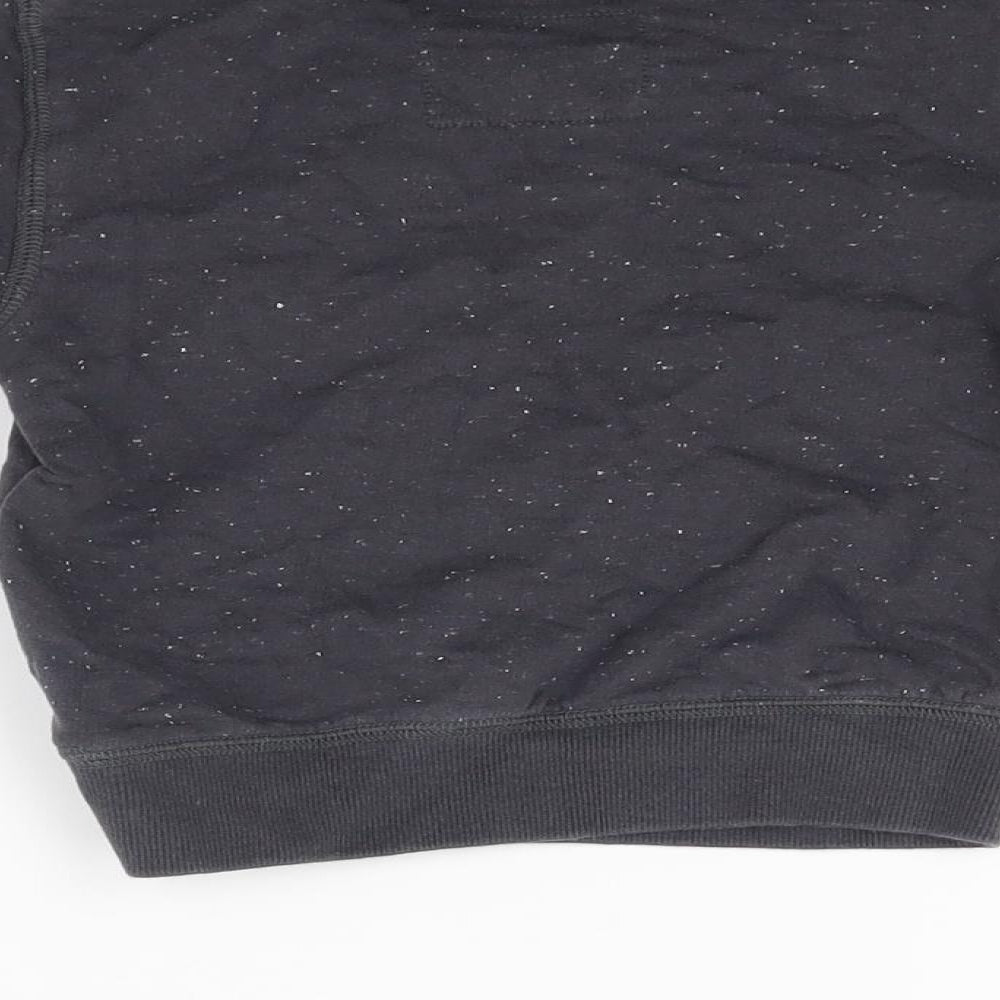 Brand and care label for Next boys’ grey pullover sweatshirt, size 2, years - star