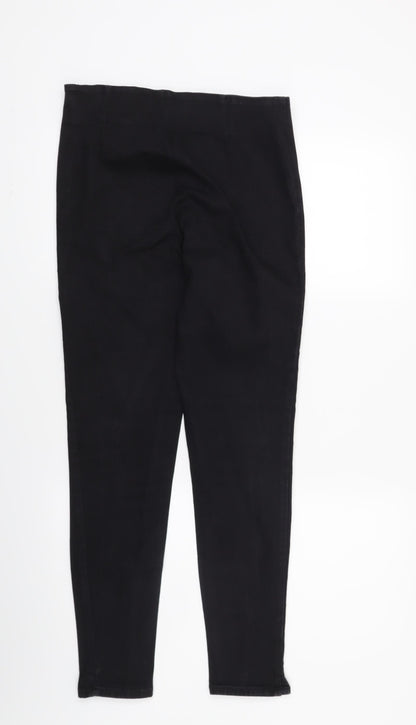 Womens UK Size 8 Preworn Regular Fit Jegging Black Jeans