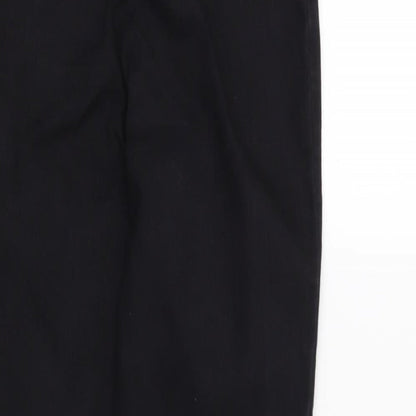 Womens UK Size 8 Preworn Regular Fit Jegging Black Jeans