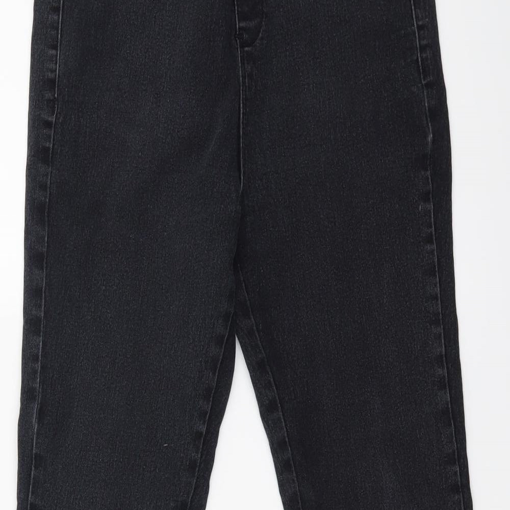 Denim 24/7 Womens Black  Denim Jegging Jeans Size 10 L25 in