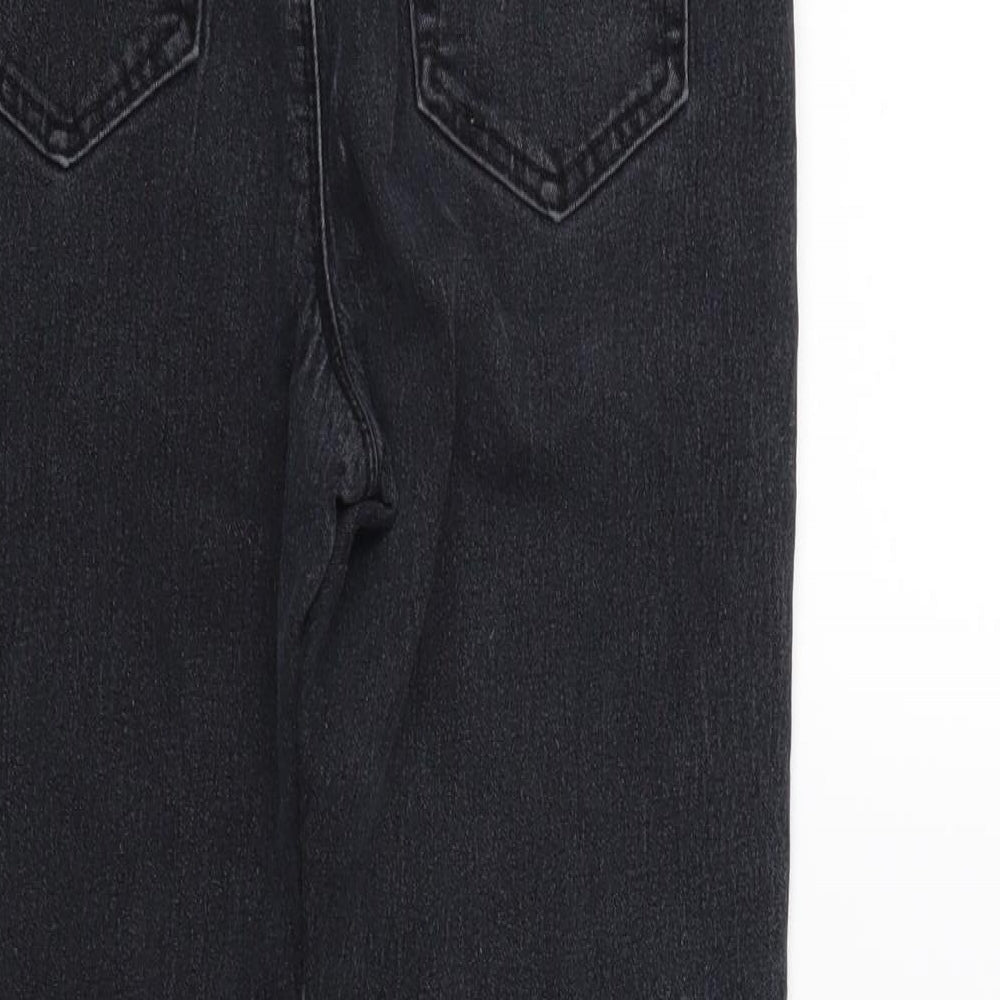 Denim 24/7 Womens Black  Denim Jegging Jeans Size 10 L25 in