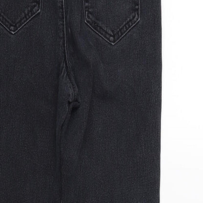 Denim 24/7 Womens Black  Denim Jegging Jeans Size 10 L25 in