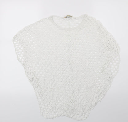 cameo Rose Womens White   Basic T-Shirt Size M