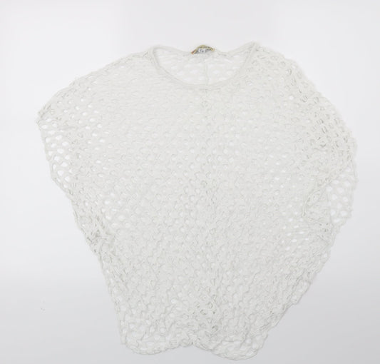 cameo Rose Womens White   Basic T-Shirt Size M