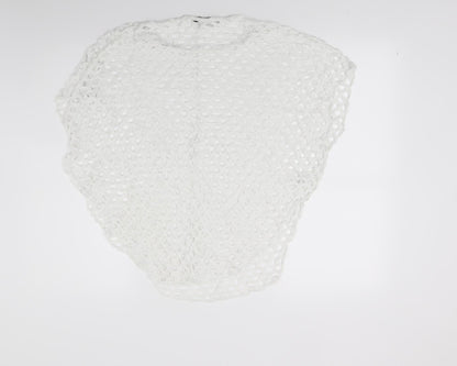 cameo Rose Womens White   Basic T-Shirt Size M