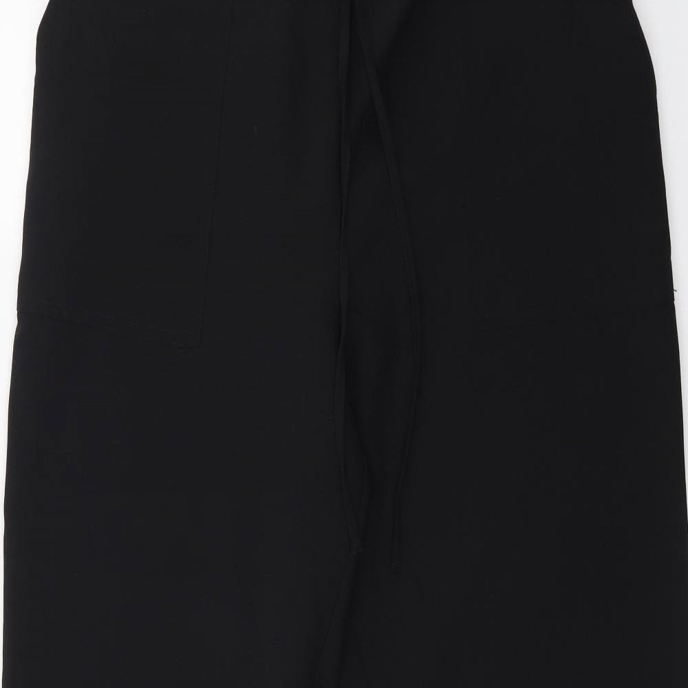 Womens UK Size 18 Damart Regular Fit  Black Trousers